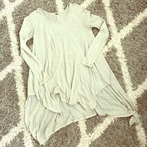 Free People Sheer Oversized Tunic